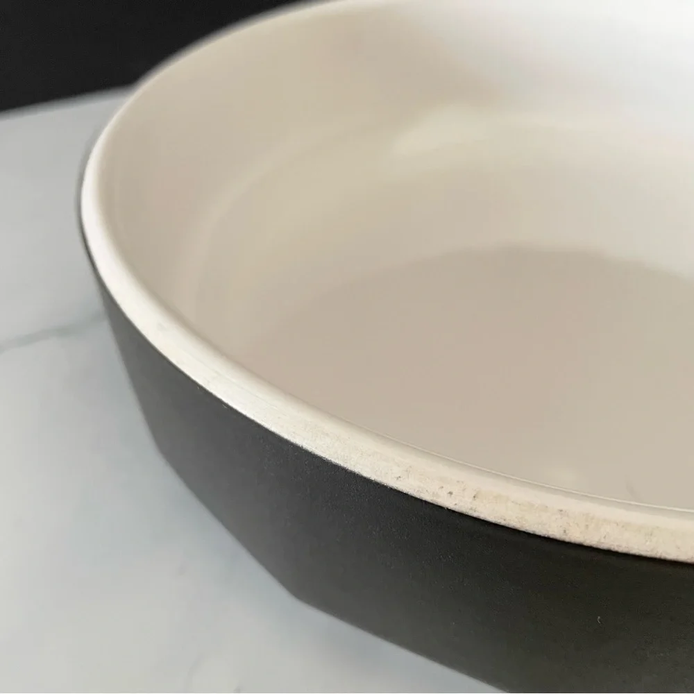 Black Pepper Serving Bowl - Vera Neumann for Mikasa